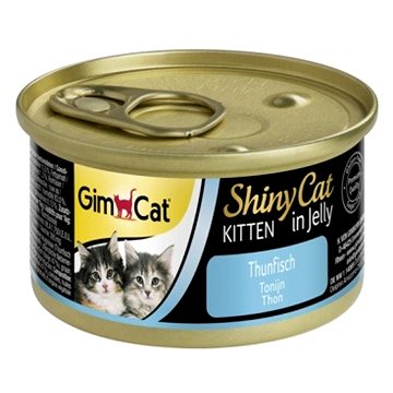 Obrázok GimCat Shiny Cat kitten tuniak 70 g (400206413150)