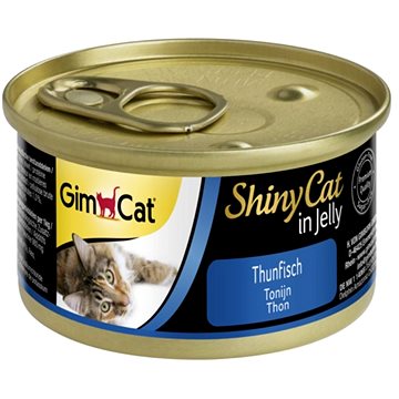 Obrázok GimCat Shiny Cat filet tuniak vo vlastnej šťave 70 g (4002064413815)