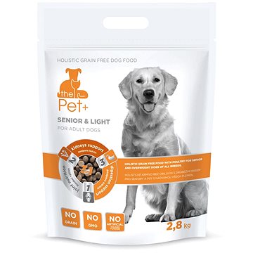 Obrázok the Pet+ 3in1 dog SENIOR & LIGHT Adult  2,8 kg