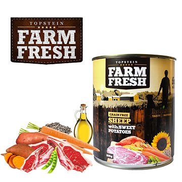 Obrázok Topstein Farm Fresh Sheep with Sweet Potatoes 400 g (8595598900433)