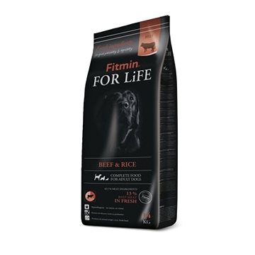 Obrázok Fitmin dog For Life Beef & Rice 14 kg (8595237019212)