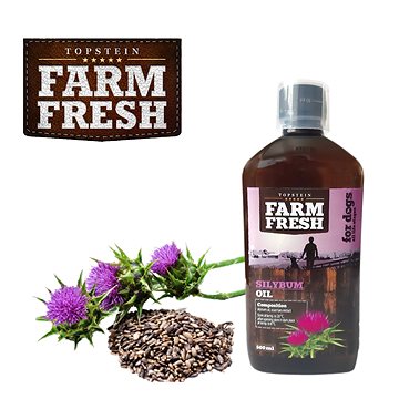 Obrázok Farm Fresh Ostropestřecový olej /Silybum Oil/ 200 ml