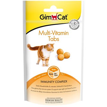 Obrázok GimCat Multivitamín tabs 40 g (4002064921549)