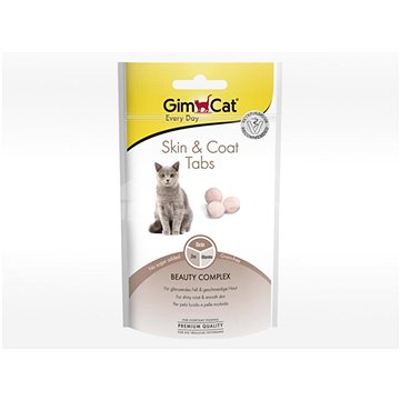 Obrázok GimCat Skin & Coat Tabs 40 g (4002064921556)