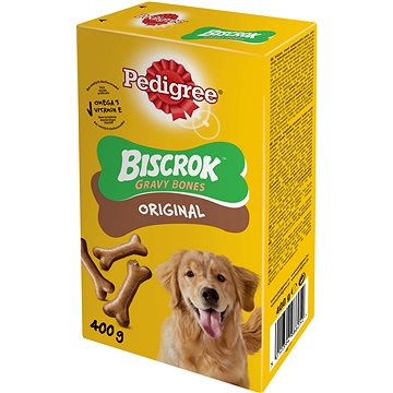 Obrázok Pedigree Biscrok Gravy Bones sušienky pre psov 400 g (5010394986052)