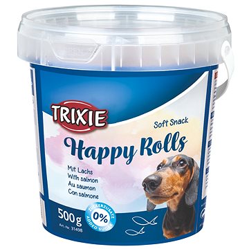 Obrázok Trixie Soft Snack Happy Rolls tyčinky s losos 500g TR