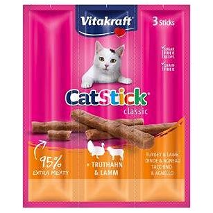 Obrázok Vitakraft Cat pochoutka Stick mini Turkey+lamb 3x6g