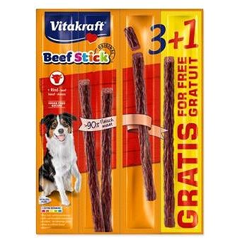 Obrázok Vitakraft Dog pochoutka Beef Stick salami Rind 3+1ks