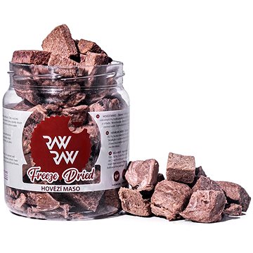 Obrázok Raw Raw pochúťka mrazom sušené Hovädzie chudé mäso 70 g (8595593307824)