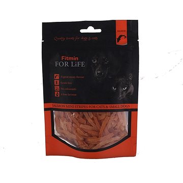 Obrázok Fitmin FFL dog & cat treat salmon mini stripes 70 g (8595237019007)