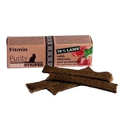 Obrázok Fitmin cat Purity Snax STRIPES lamb 35 g (8595237018659)