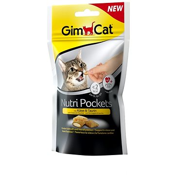 Obrázok Gimcat Nutri pockets syr a taurin 60g