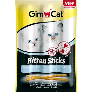 Obrázok Gimpet Sticks Kitten moriak + calcium 3ks