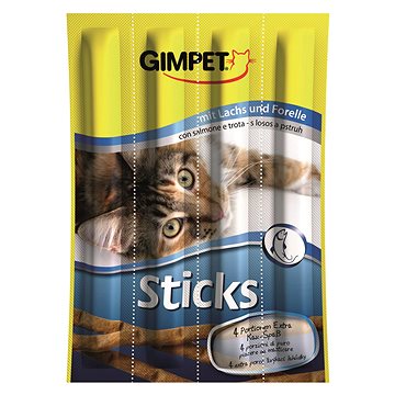 Obrázok Gimpet Sticks losos + pstruh 4ks