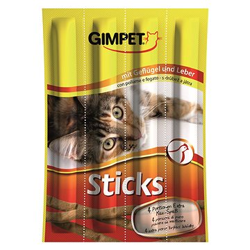 Obrázok Gimpet Sticks hydina + pečeň 4ks