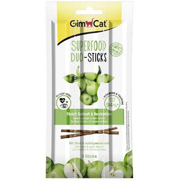 Obrázok GimCat Superfood Duo Sticks hovädzie, jablko 3 ks (4002064420561)