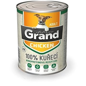 Obrázok Grand deluxe 100% kuřecí Adult 820 g (8594029443419)