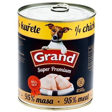 Obrázok Konzerva Grand pes Extra s 1/4 kuřete 850g 30533