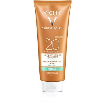 Obrázok Vichy IDÉAL SOLEIL Ochranné mlieko na tvár a telo SPF 20 300 ml