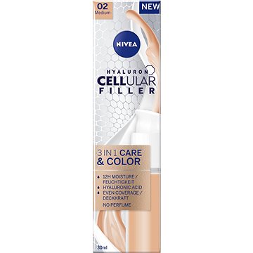 Obrázok NIVEA Cellular Filler Color & Care Medium, 30 ml (9316928065122)