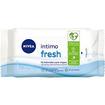 Obrázok NIVEA Intimo Cleansing Wipes Fresh 15 ks (42419877)