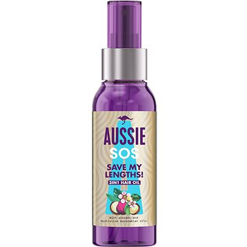 Obrázok AUSSIE SOS Save My Lengths! Olej na vlasy 3 v 1, 100 ml (8006540004999)