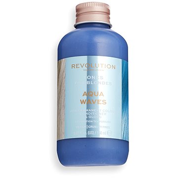 Obrázok REVOLUTION HAIRCARE Tones for Blondes Aqua Waves 150 ml (5057566428170)