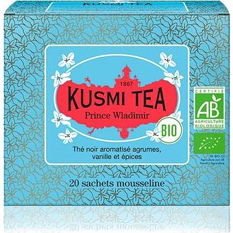 Obrázok Kusmi Tea Organic Prince Vladimir 20 mušelínových vrecúšok 40 g (3585810088020)