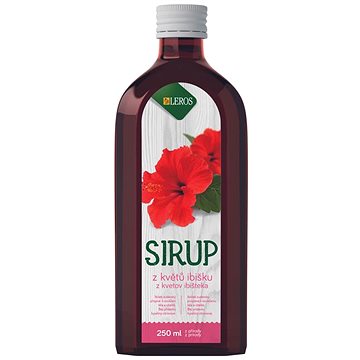 Obrázok Leros Sirup Ibištek 250 ml (8594740550267)