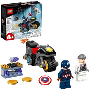 Obrázok LEGO Super Heroes 76189 Captain America vs. Hydra (5702016913170)