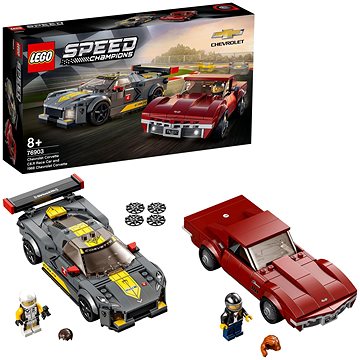 Obrázok LEGO Speed Champions 76903 Chevrolet Corvette C8.R a 1968 Chevrolet Corvette (5702016912494)