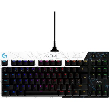 Obrázok Logitech G PRO Mechanical Gaming Keyboard K/DA edícia – US INTL (920-010077)