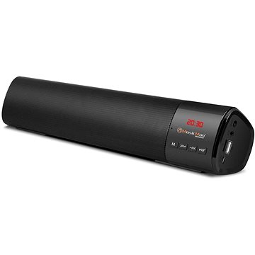 Obrázok Technaxx MusicMan Mini Soundbar BT, FM, USB, MicroSD, AUX-IN, 1800mAh, černý (BT-X54)