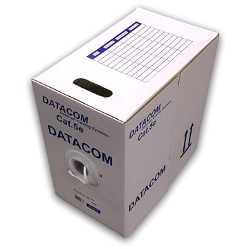 Obrázok DATACOM FTP drát CAT5E  PVC,Eca 305m bílý