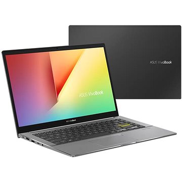 Obrázok ASUS VivoBook S14 M433UA-EB245T Indie Black kovový