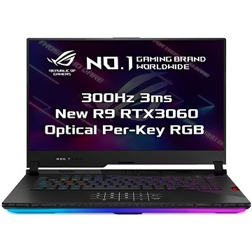 Obrázok Asus ROG Strix SCAR15 G533QM-HF093T Black kovový