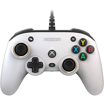 Obrázok Nacon Pro Compact Controller – White – Xbox (3665962005301)