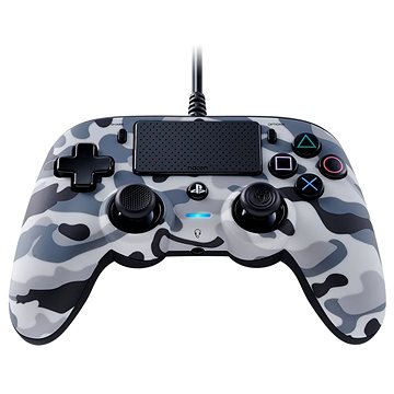 Obrázok Nacon Wired Compact Controller - ovladač pro PlayStation 4 - camo grey ps4ofcpadcamgrey