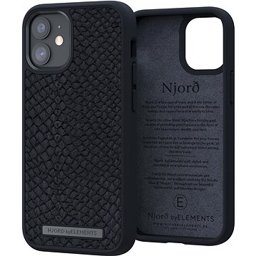 Obrázok Njord Vindur Case for iPhone 12 Mini Dark Grey (SL14040)