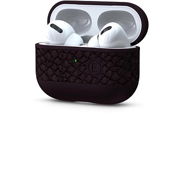 Obrázok Njord Icelandic Salmon Leather case for Airpods Pro purple (6686306)