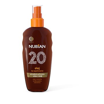 Obrázok Nubian Olej na opaľovanie OF20 150ml