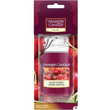 Obrázok Yankee Candle Black Cherry vonná auto visačka    