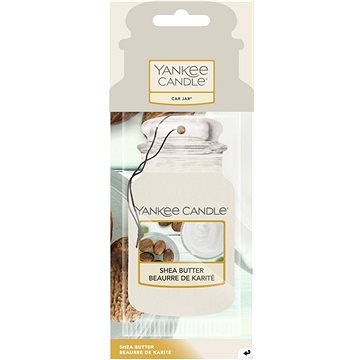 Obrázok Yankee Candle Shea Butter vonná auto visačka    