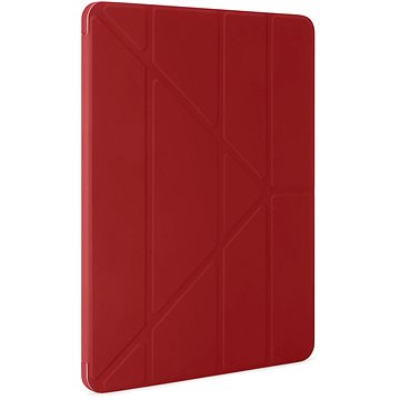 Obrázok Pipetto Origami TPU puzdro pre Apple iPad Pro 12,9“ (2021/2020/2018) – červené (PIPI39-53-R)