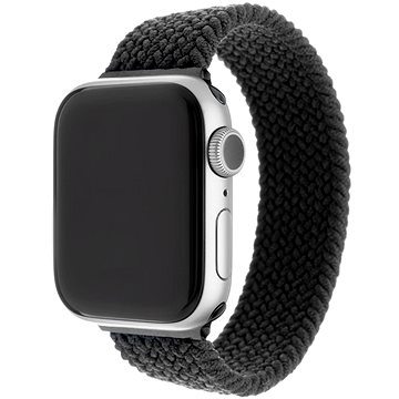 Obrázok FIXED Elastic Nylon Strap pre Apple Watch 42/44 mm veľkosť XL čierny (FIXENST-434-XL-BK)