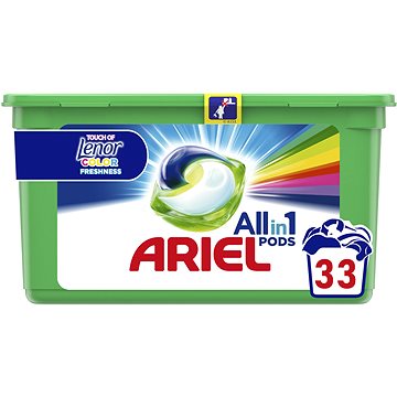 Obrázok Ariel pracie kapsuly All in 1 Power Touch Of Lenor 33 praní