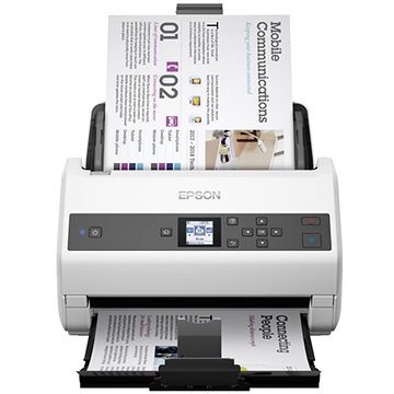 Obrázok EPSON skener WorkForce DS-870, A4, 600x600 dpi, Duplex, USB 3.0