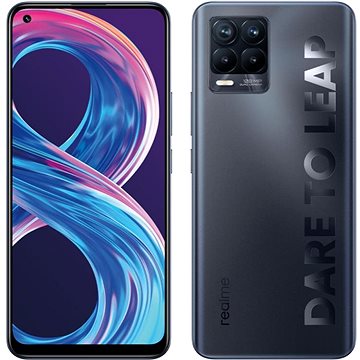 Obrázok Realme 8 Pro DualSIM 8+ 128 GB čierny (RMX3081BK)