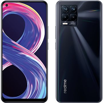 Obrázok Realme 8 Pro DualSIM 6 + 128 GB Punk čierny (RMX3081PBK6)