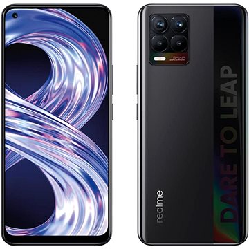 Obrázok Realme 8 DualSIM 4 GB/64 GB čierny (RMX3085BL4)